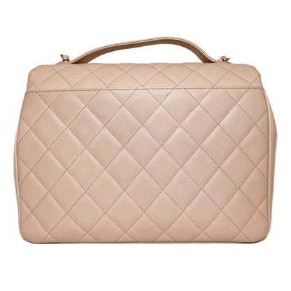 Chanel Beige Business Affinity Flap Bag