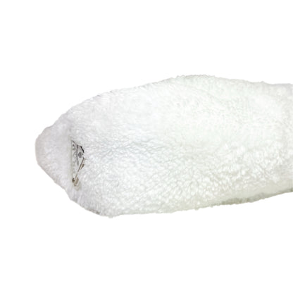 Prada White Terry Cloth Re-Edition Hobo Bag