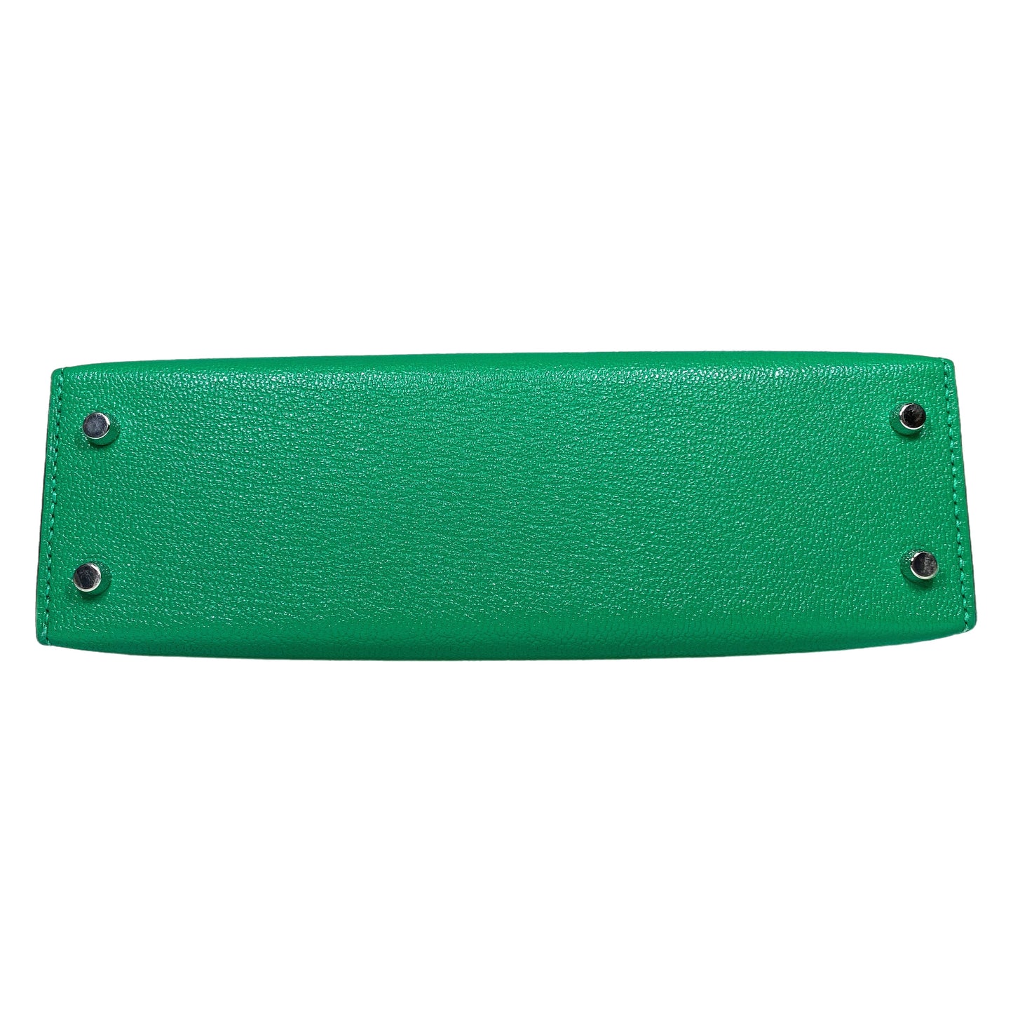 Hermes Mini Kelly 20 Menthe Chevre Palladium Hardware