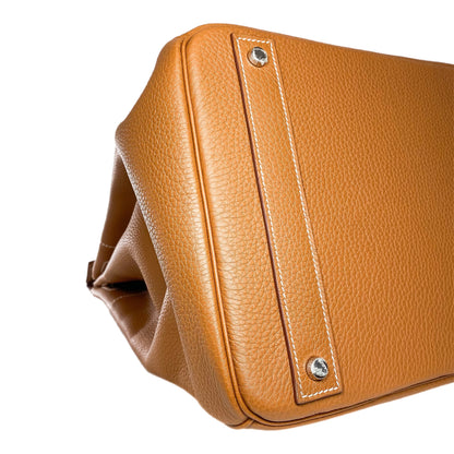 Hermes Birkin 40 HAC Gold Togo Palladium Hardware
