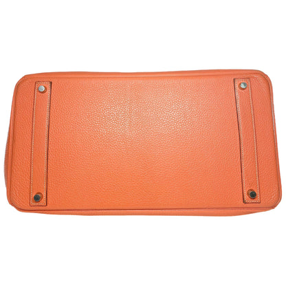 Hermes Birkin 40 Crevette Clemence Palladium Hardware
