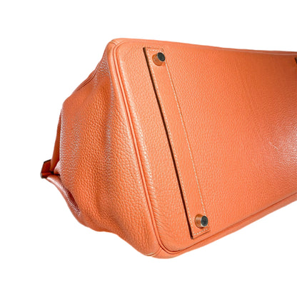 Hermes Birkin 40 Crevette Clemence Palladium Hardware