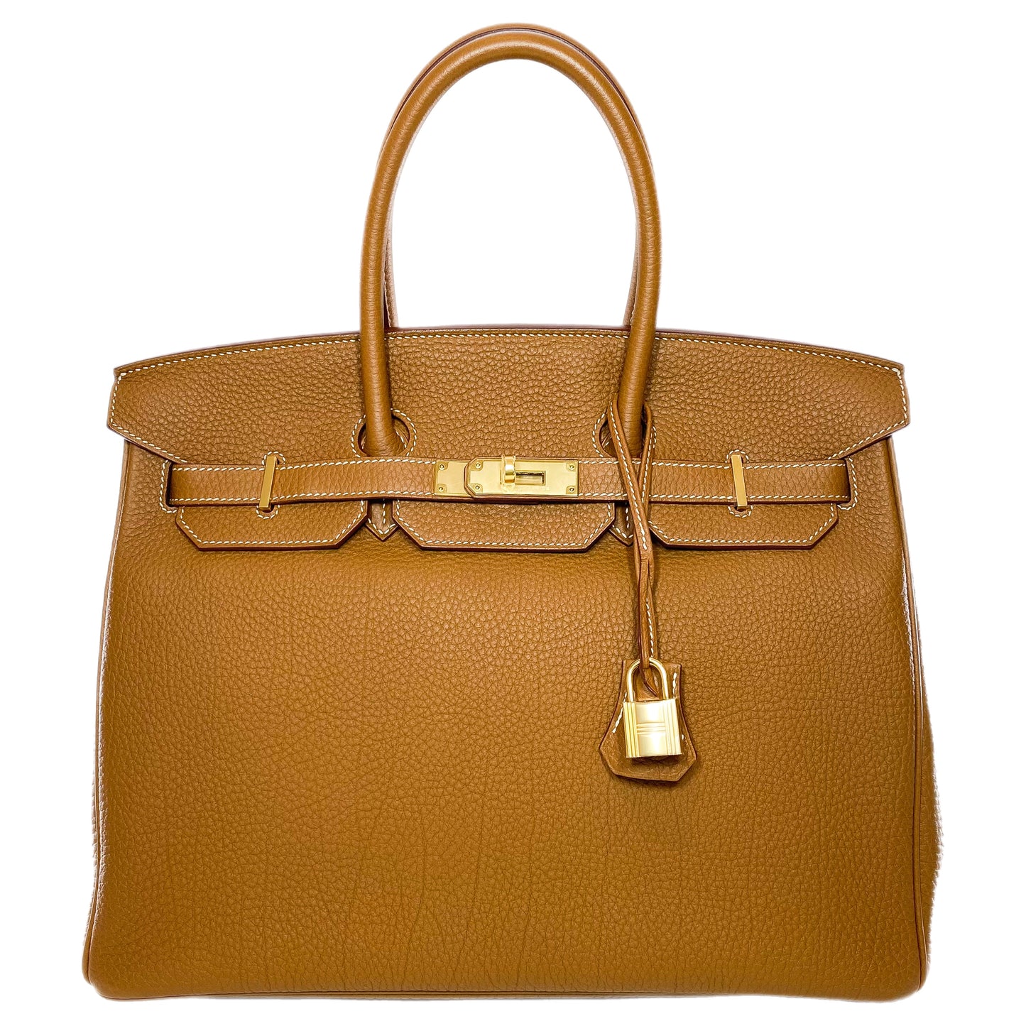 Hermes Birkin 35 Gold Togo Gold Hardware