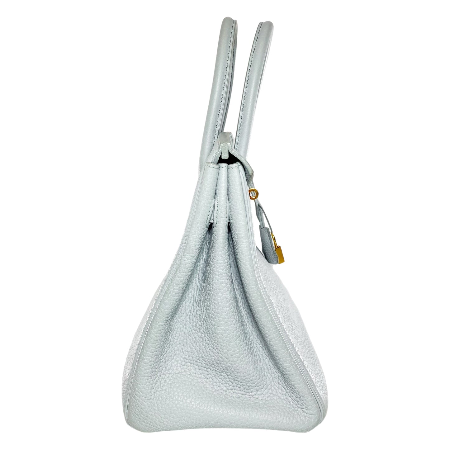 Hermes Birkin 30 Bleu Pale Togo Gold Hardware