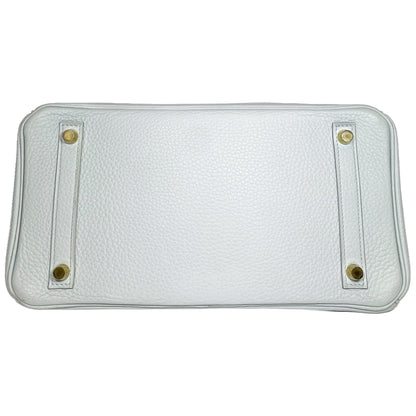 Hermes Birkin 30 Bleu Pale Togo Gold Hardware