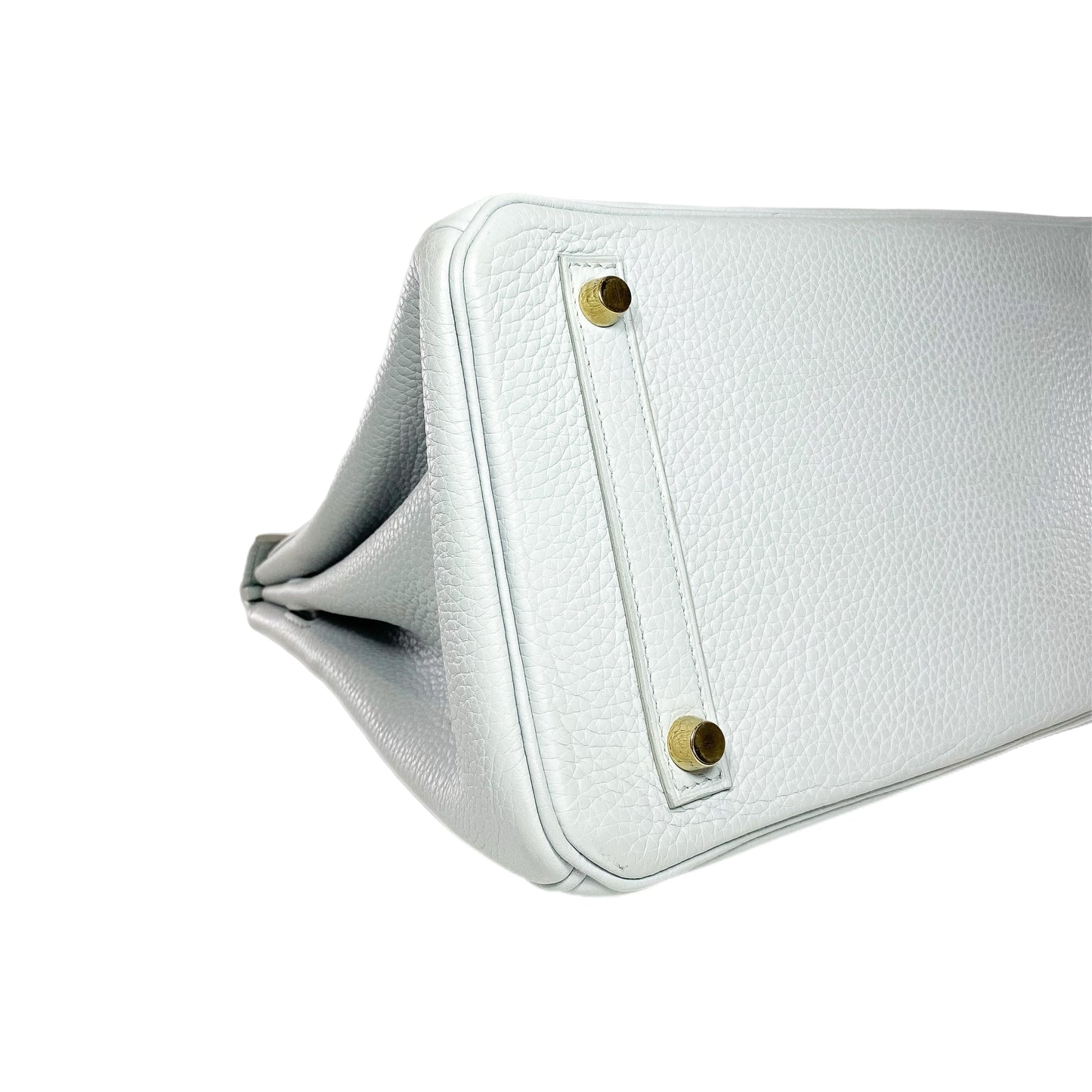 Hermes Birkin 30 Bleu Pale Togo Gold Hardware