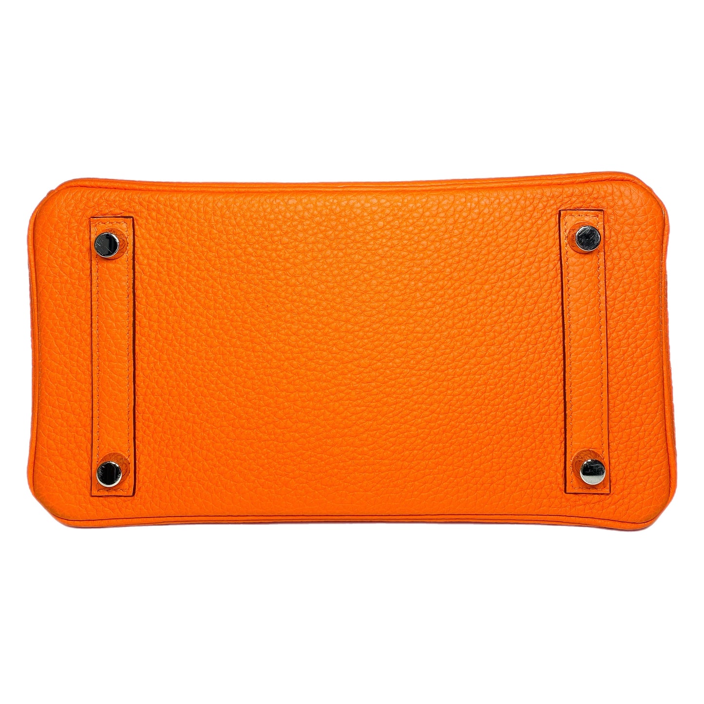 Hermes Birkin 25 Orange Minium Togo Palladium Hardware