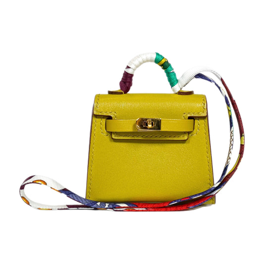 Hermes Kelly Cardamom Twilly Bag Charm