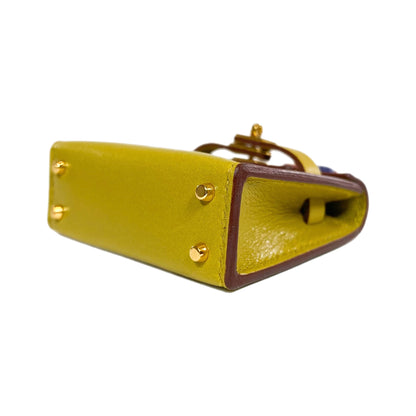 Hermes Kelly Cardamom Twilly Bag Charm
