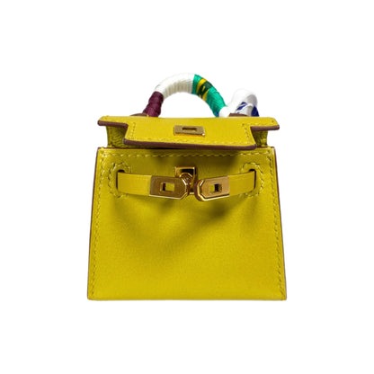 Hermes Kelly Cardamom Twilly Bag Charm