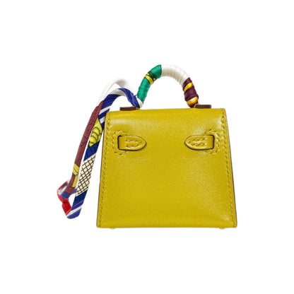 Hermes Kelly Cardamom Twilly Bag Charm