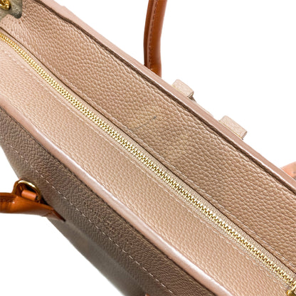 Louis Vuitton Taupe Freedom Tote with Strap