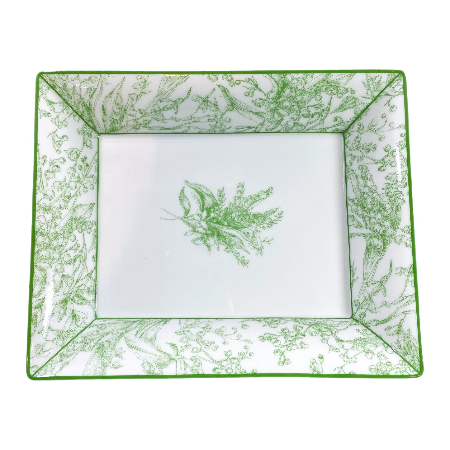 Dior Green Lily of the Valley Trinket Tray