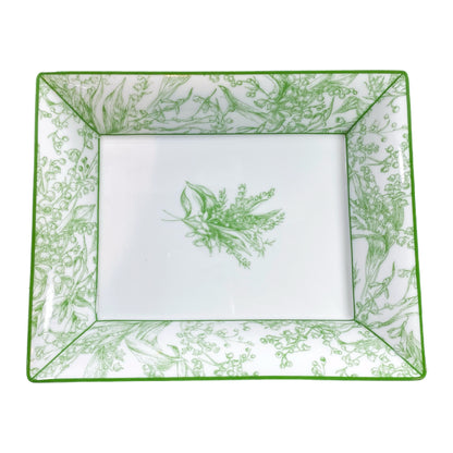 Dior Green Lily of the Valley Trinket Tray