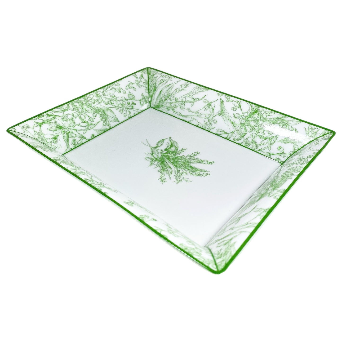 Dior Green Lily of the Valley Trinket Tray
