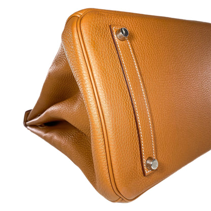 Hermes Birkin 35 Gold Togo Palladium Hardware