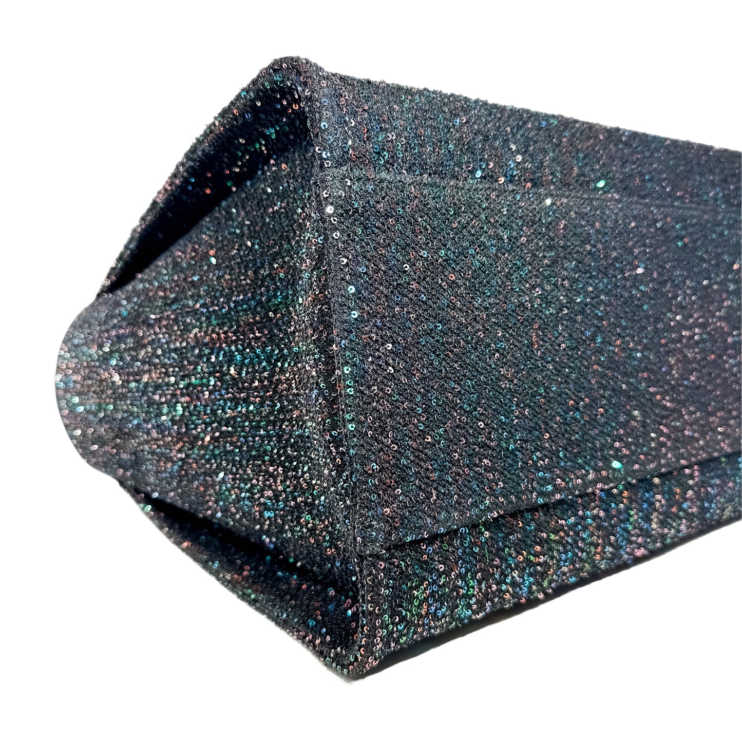 Chanel Black Viscose Sequins Deauville