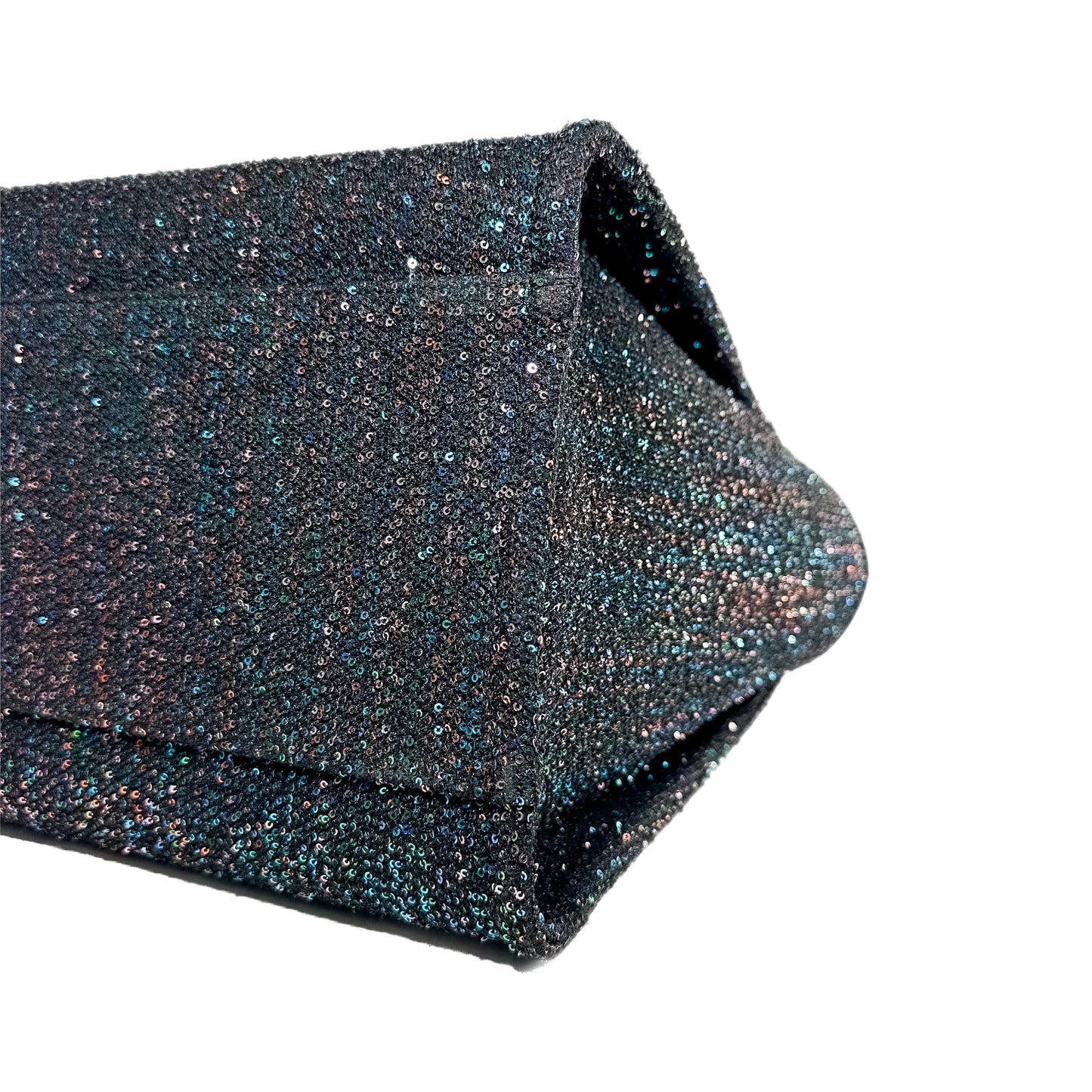 Chanel Black Viscose Sequins Deauville