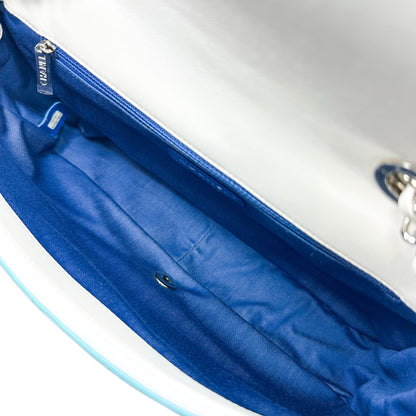 Chanel White Multicolor Venise Biarritz Flap Bag