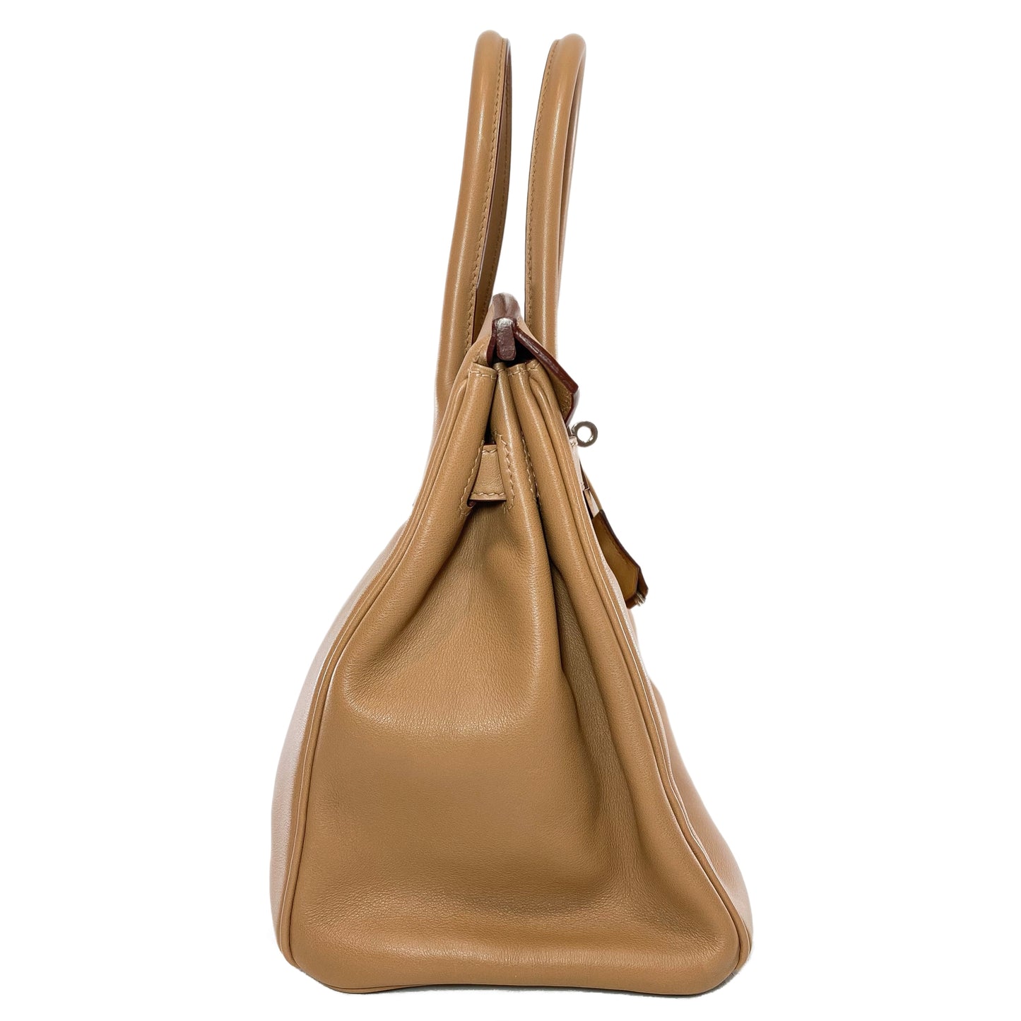 Hermes Birkin 30 Biscuit Swift Palladium Hardware