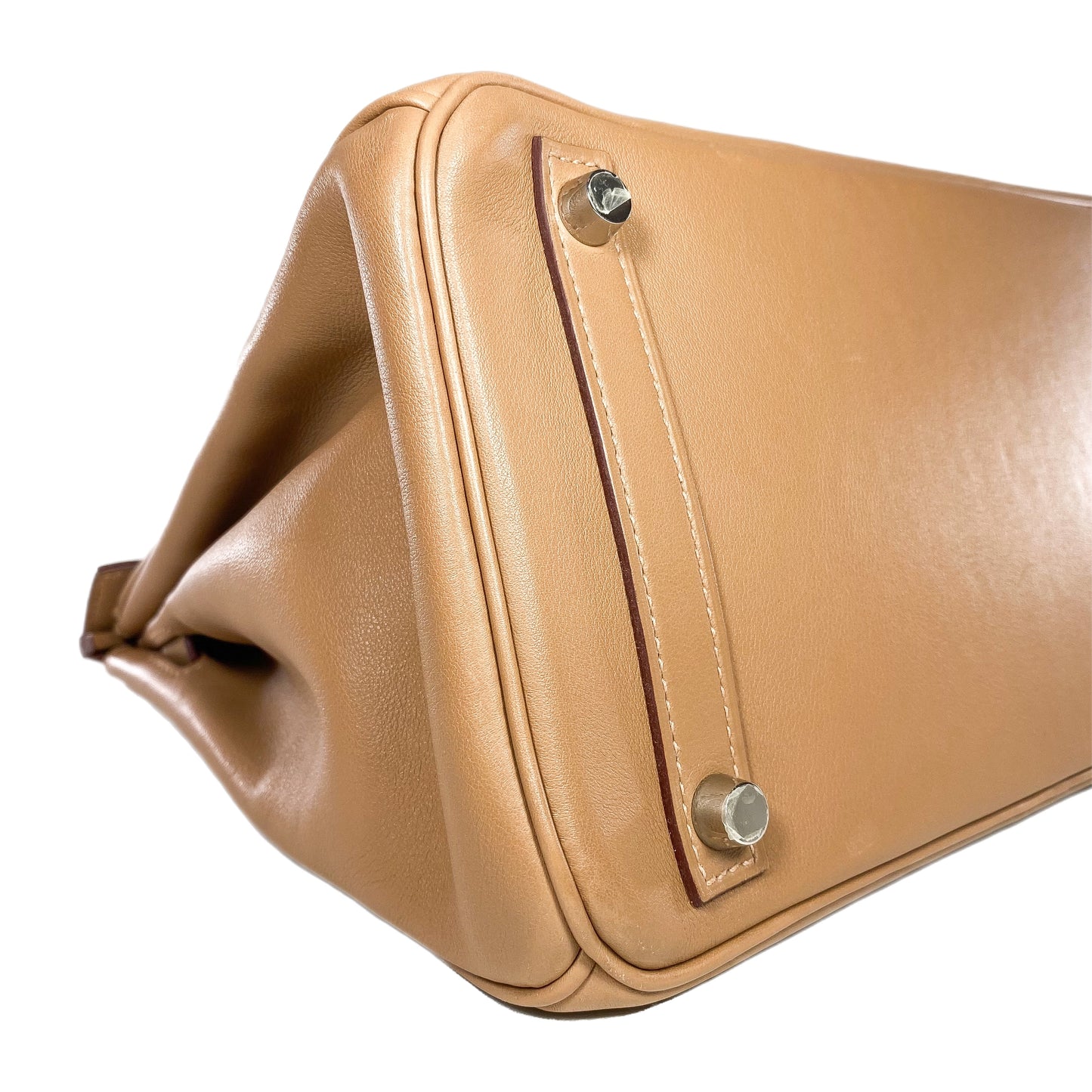 Hermes Birkin 30 Biscuit Swift Palladium Hardware