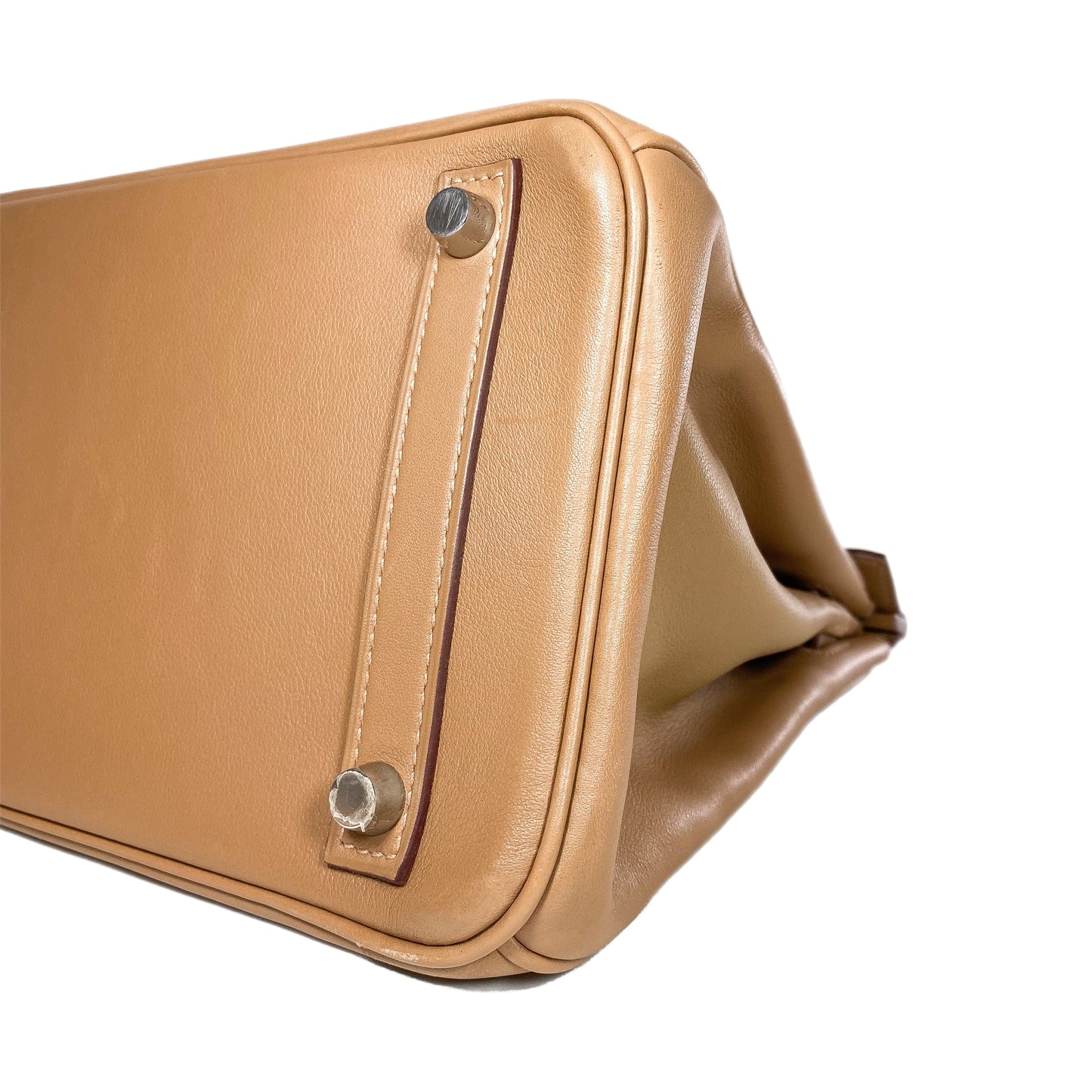 Hermes Birkin 30 Biscuit Swift Palladium Hardware