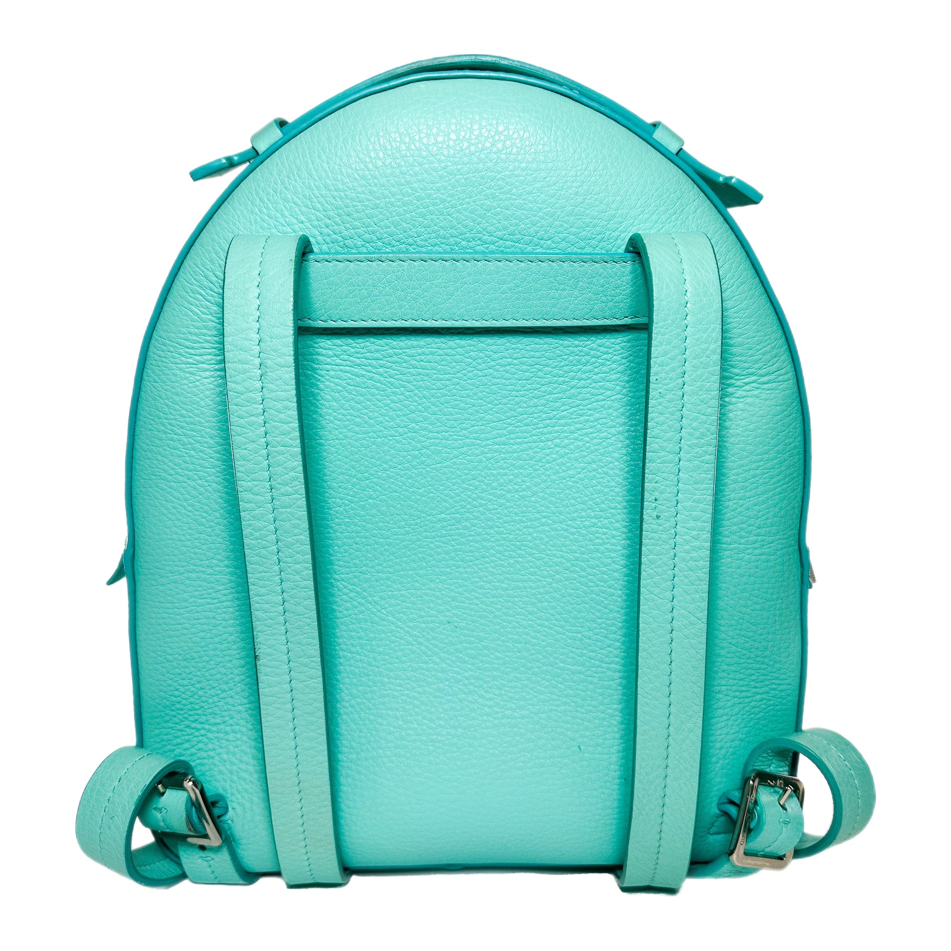 blue backpack leather straps Tiffany & Co. Tiffany Blue Backpack – Consign of the Times ™
