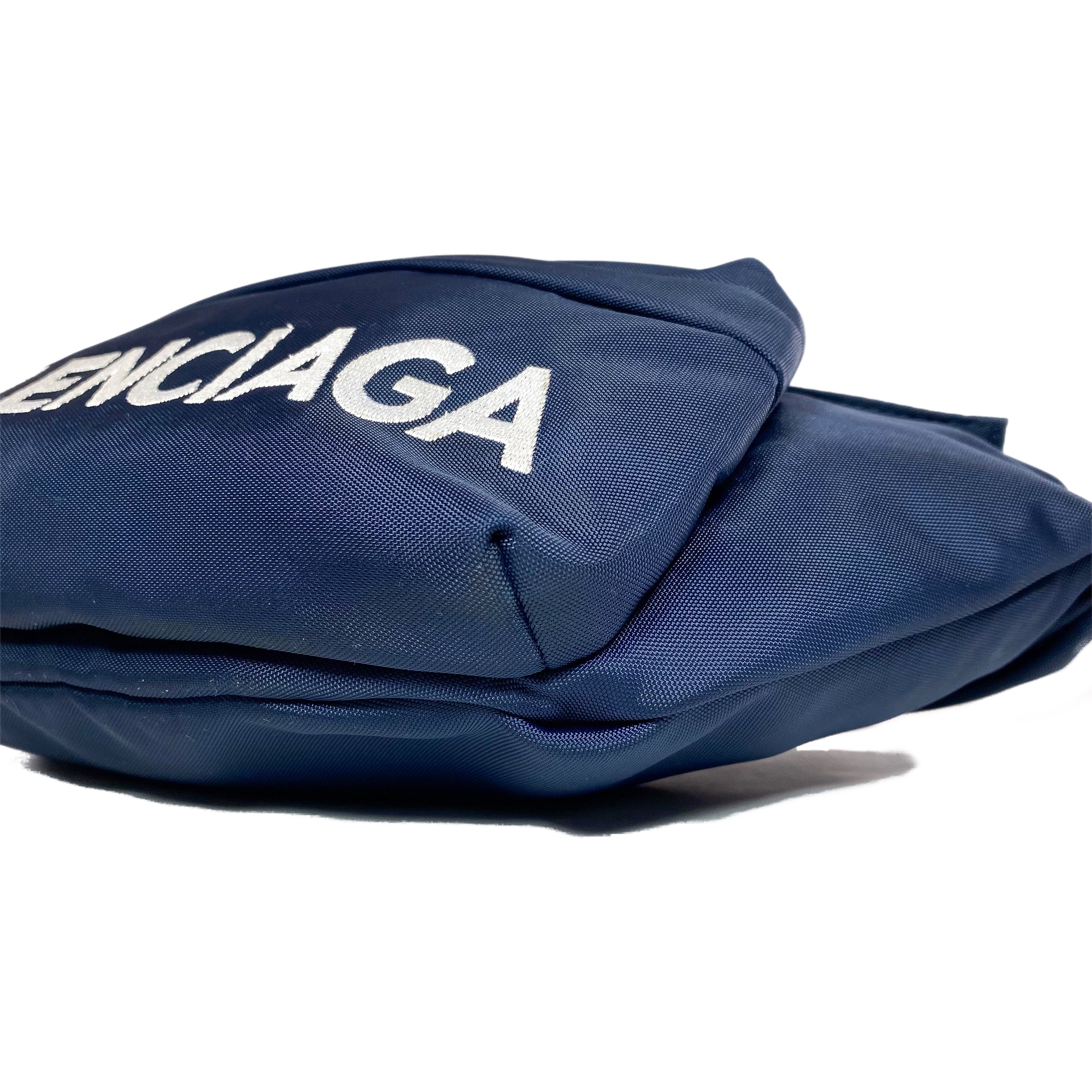 Balenciaga Navy Waist Bag – Consign of the Times ™