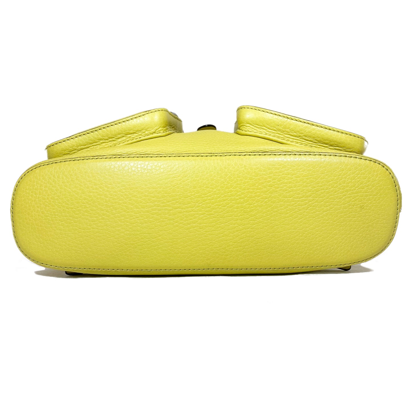 Gucci Yellow Bamboo Tassel Backpack