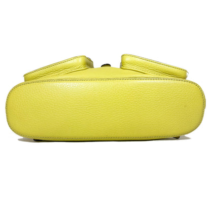 Gucci Yellow Bamboo Tassel Backpack