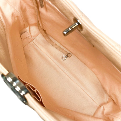 Chanel Beige Braided With Style Large Hobo Bag