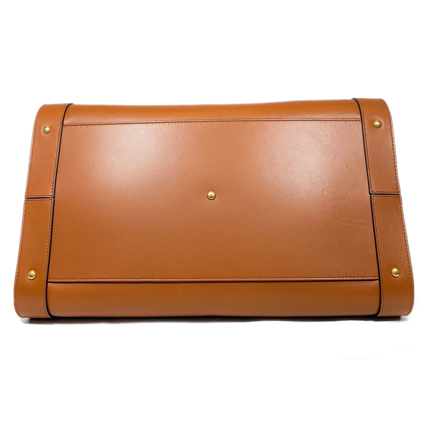 Valentino Brown Vlogo Tote Bag