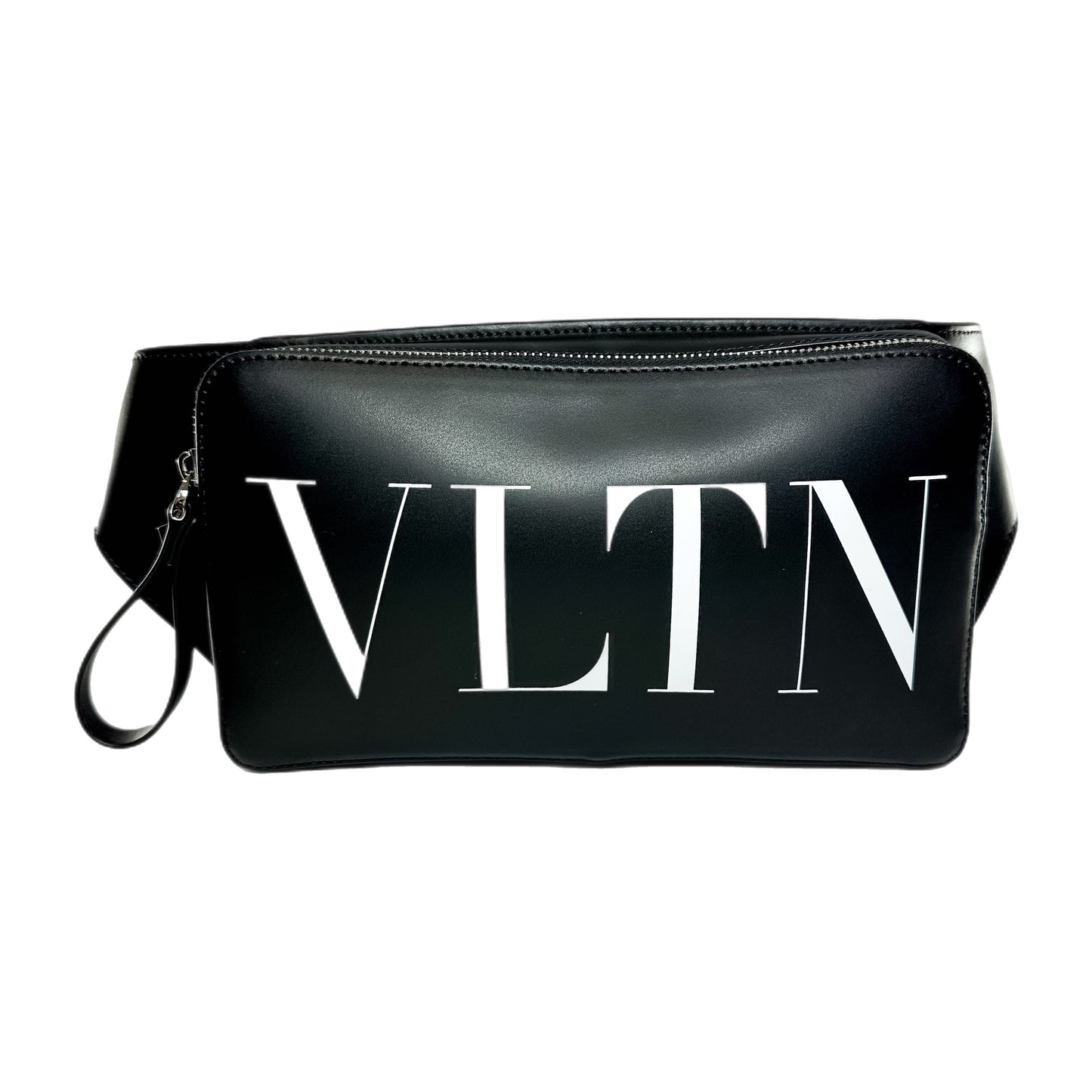Valentino Black White VLTN Belt Bag