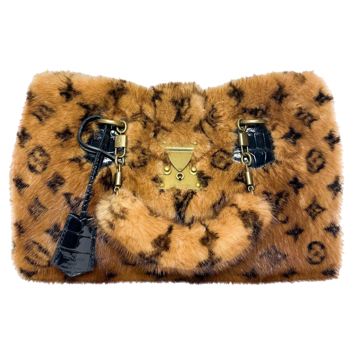 Louis Vuitton Limited Edition Alligator Mink Vision Le Fabuleux