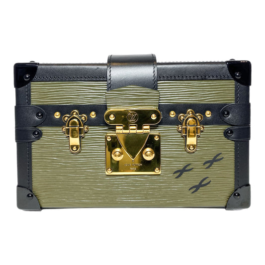 Louis Vuitton Petite Malle Epi Khaki Fango