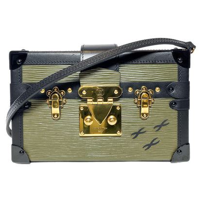 Louis Vuitton Petite Malle Epi Khaki Fango