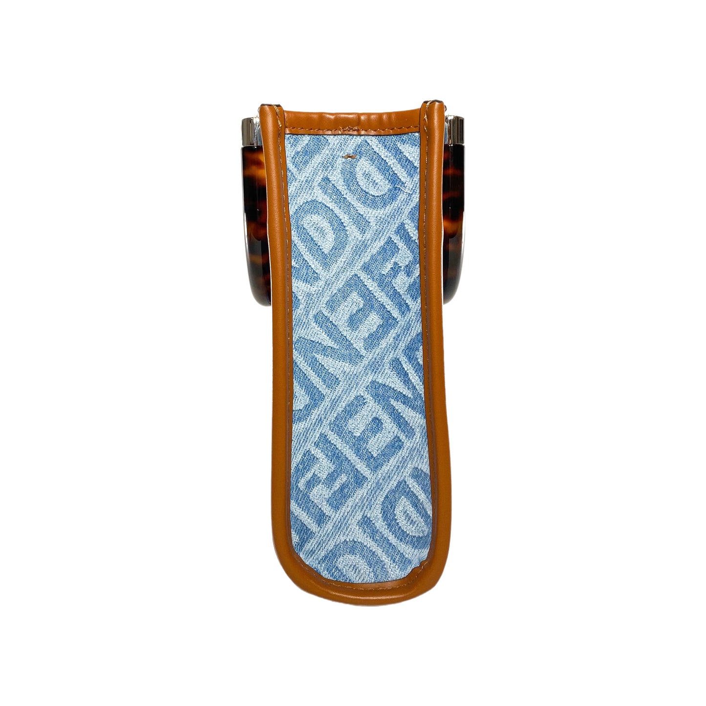 Fendi Denim Mini Sunshine Shopper Tote