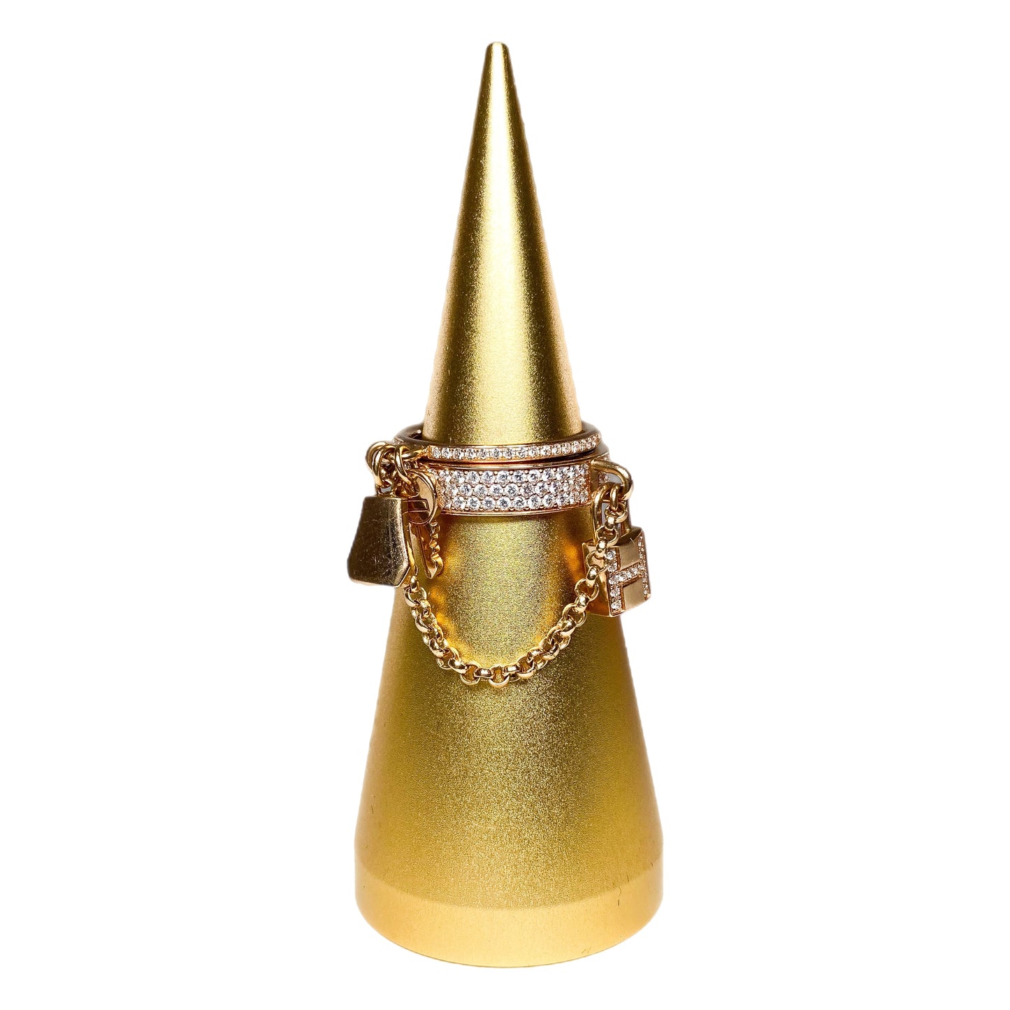 Hermes Kelly Cadenas Double Ring