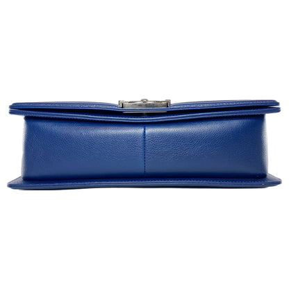 Chanel Navy Boy Bag