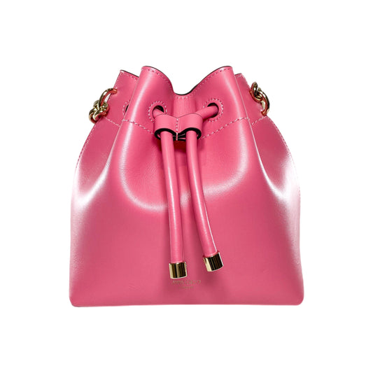 Jimmy Choo Candy Pink Bon Bon Bucket Bag