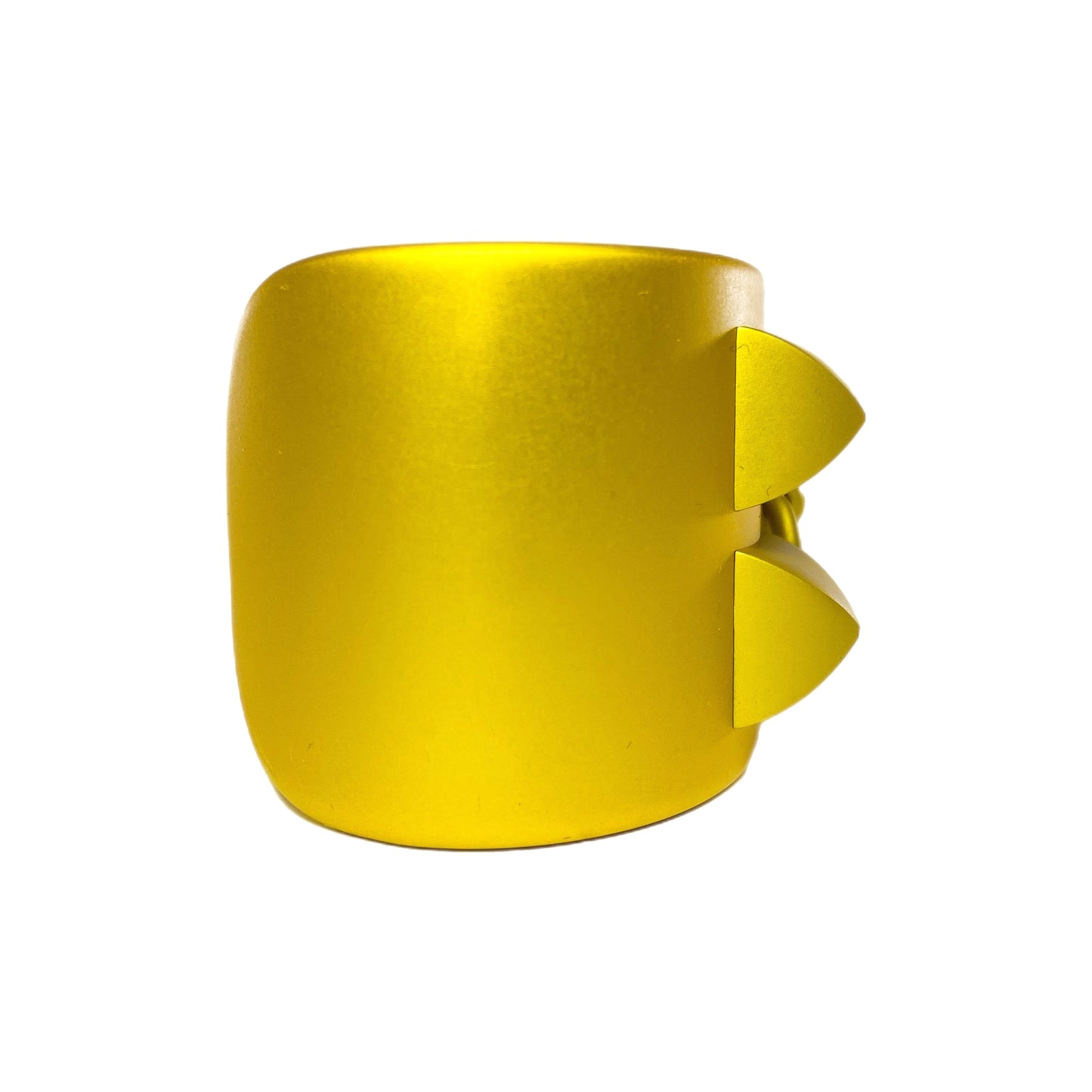 Hermes Yellow Collier de Chien Sunset Cuff Bracelet