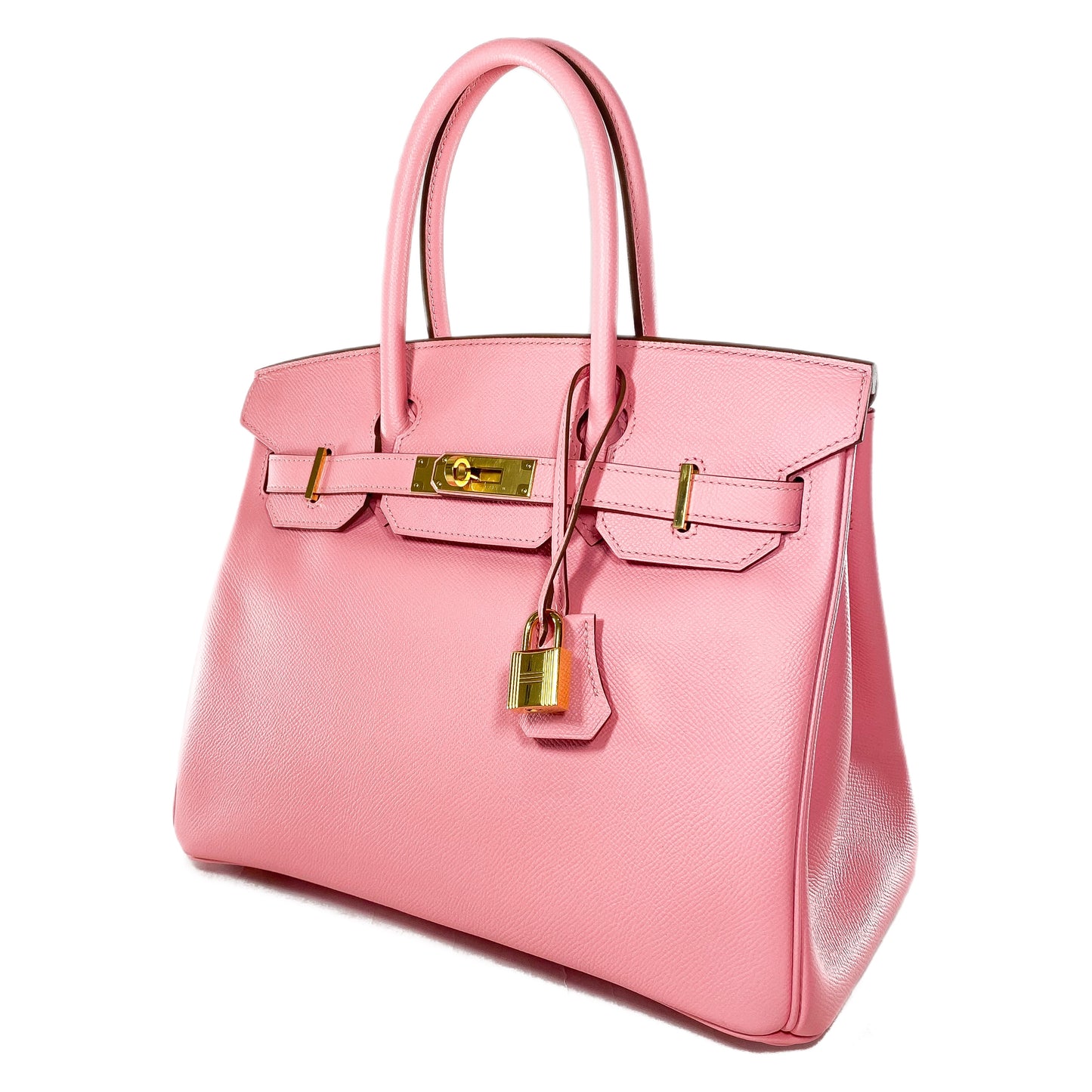 Hermes Birkin 30 Rose Confetti Epsom Gold Hardware