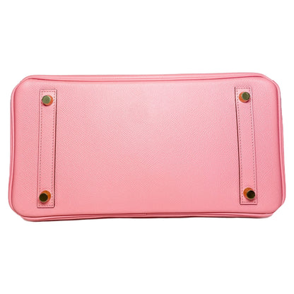 Hermes Birkin 30 Rose Confetti Epsom Gold Hardware