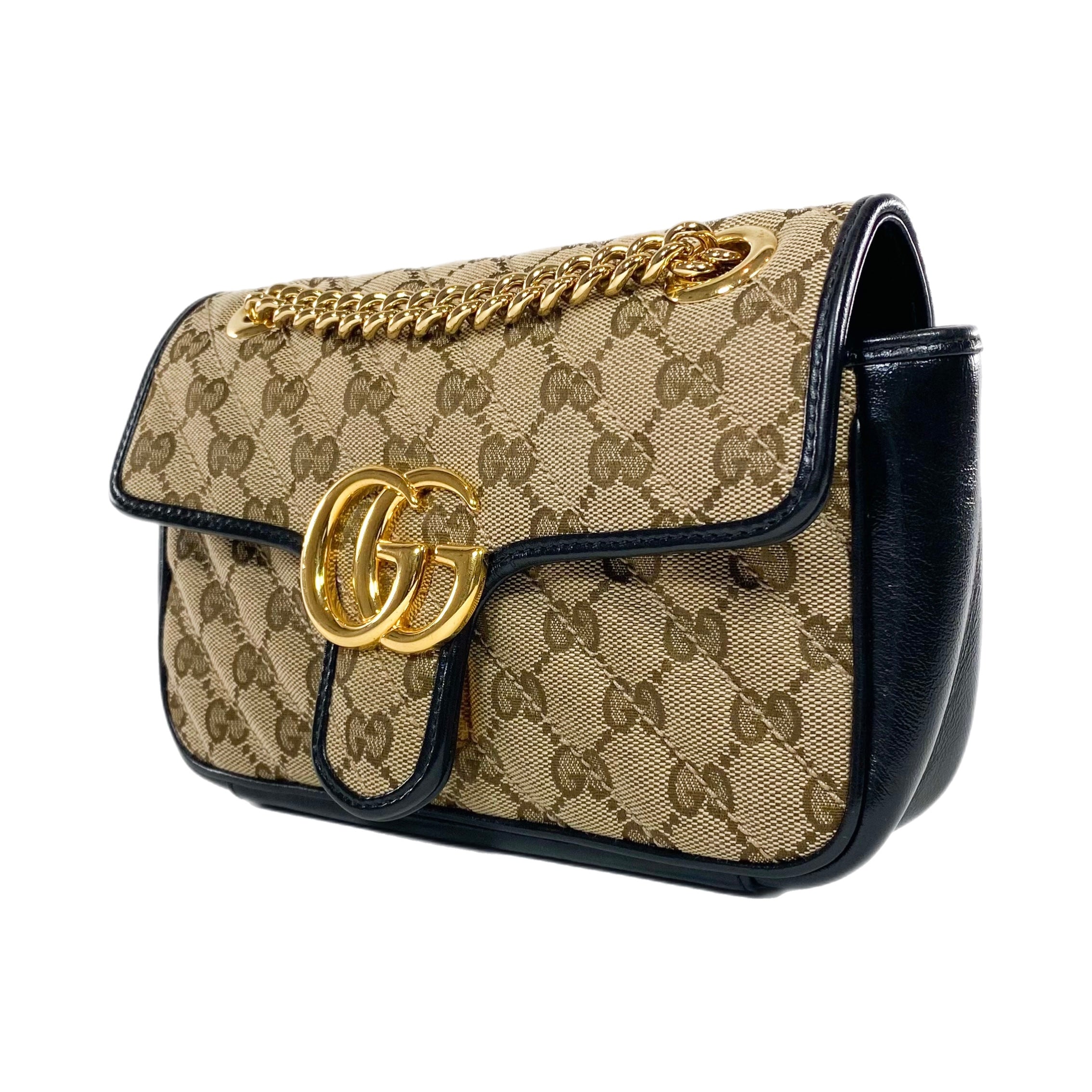 Gucci Monogram GG Marmont Shoulder Bag