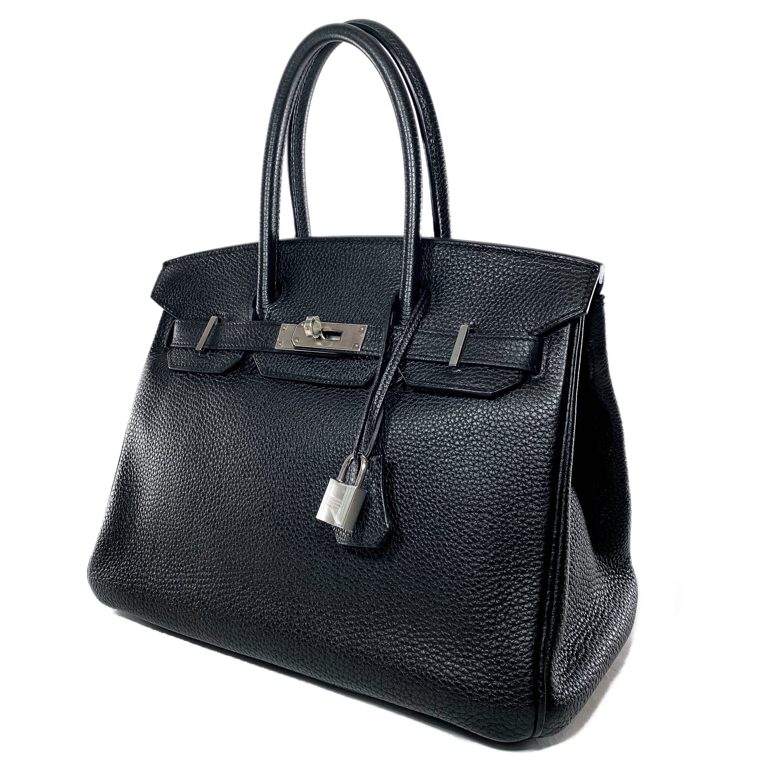 Hermes Birkin 30 Black Togo Palladium Hardware