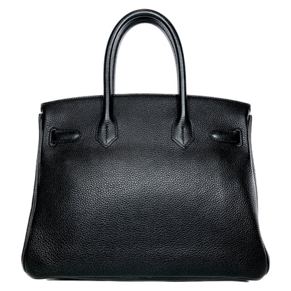 Hermes Birkin 30 Black Togo Gold Hardware