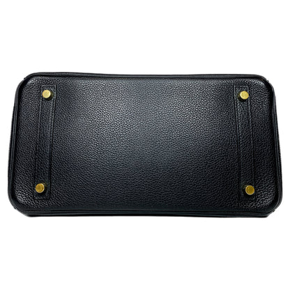Hermes Birkin 30 Black Togo Gold Hardware