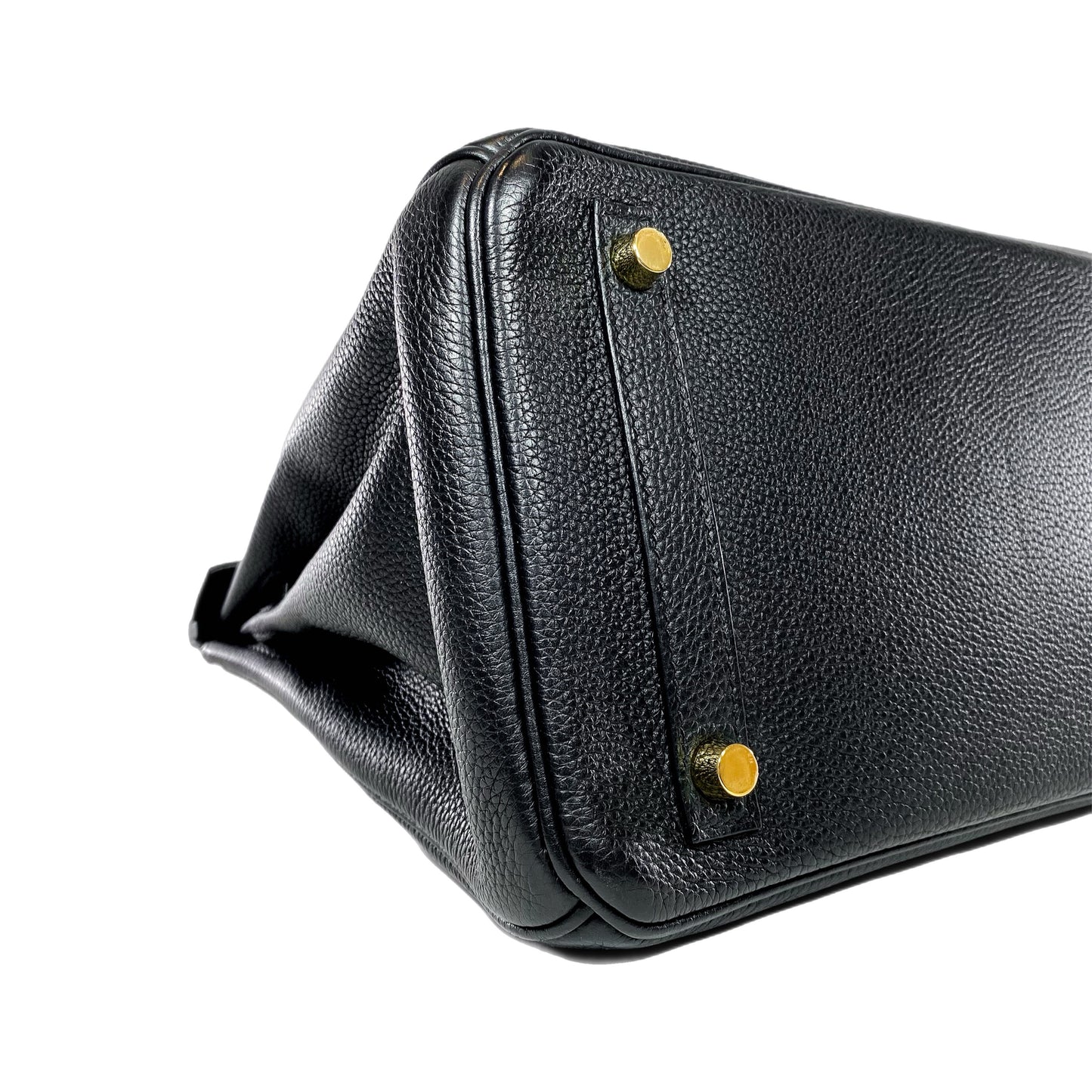 Hermes Birkin 30 Black Togo Gold Hardware