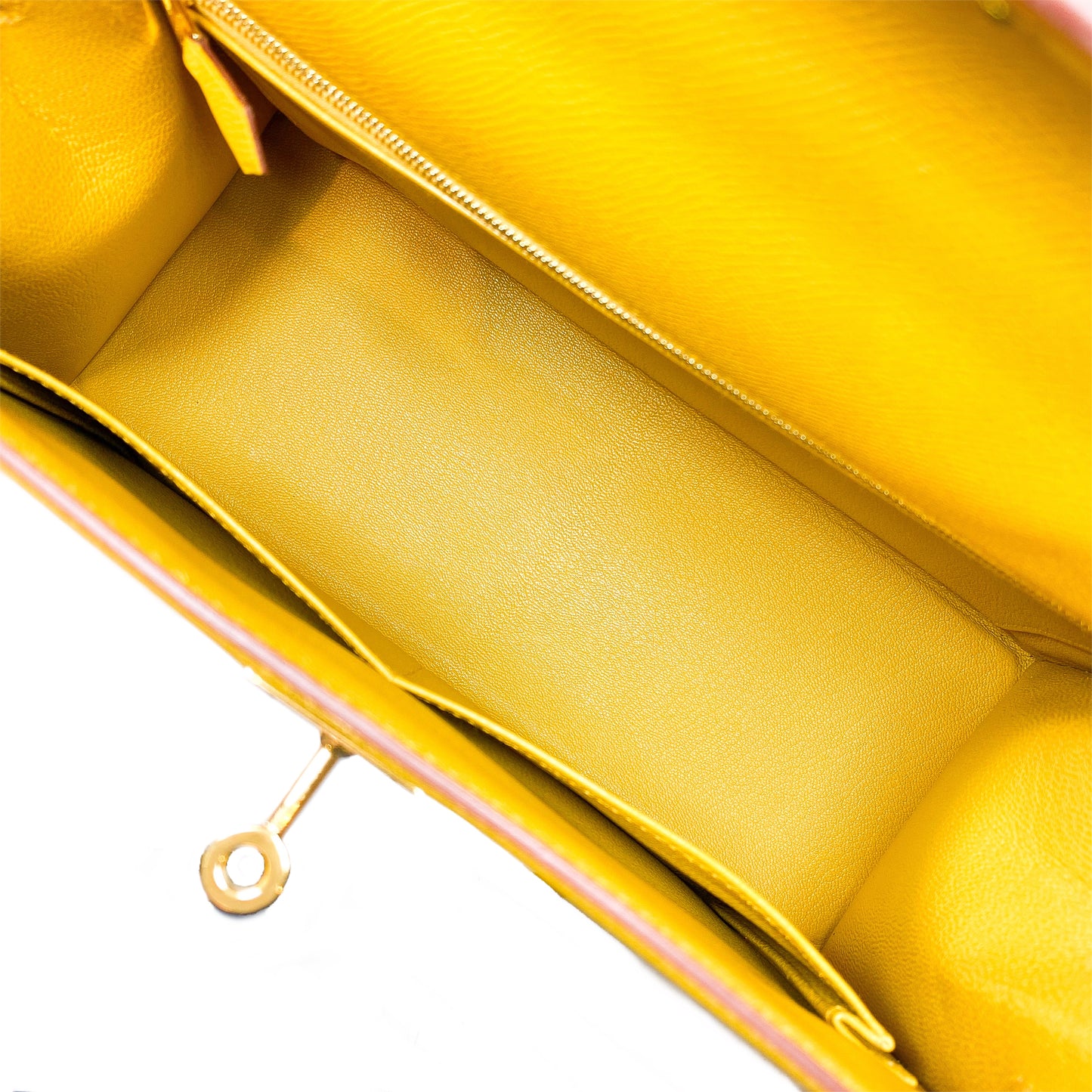 Hermes Kelly 28 Jaune Ambre Epsom Gold Hardware