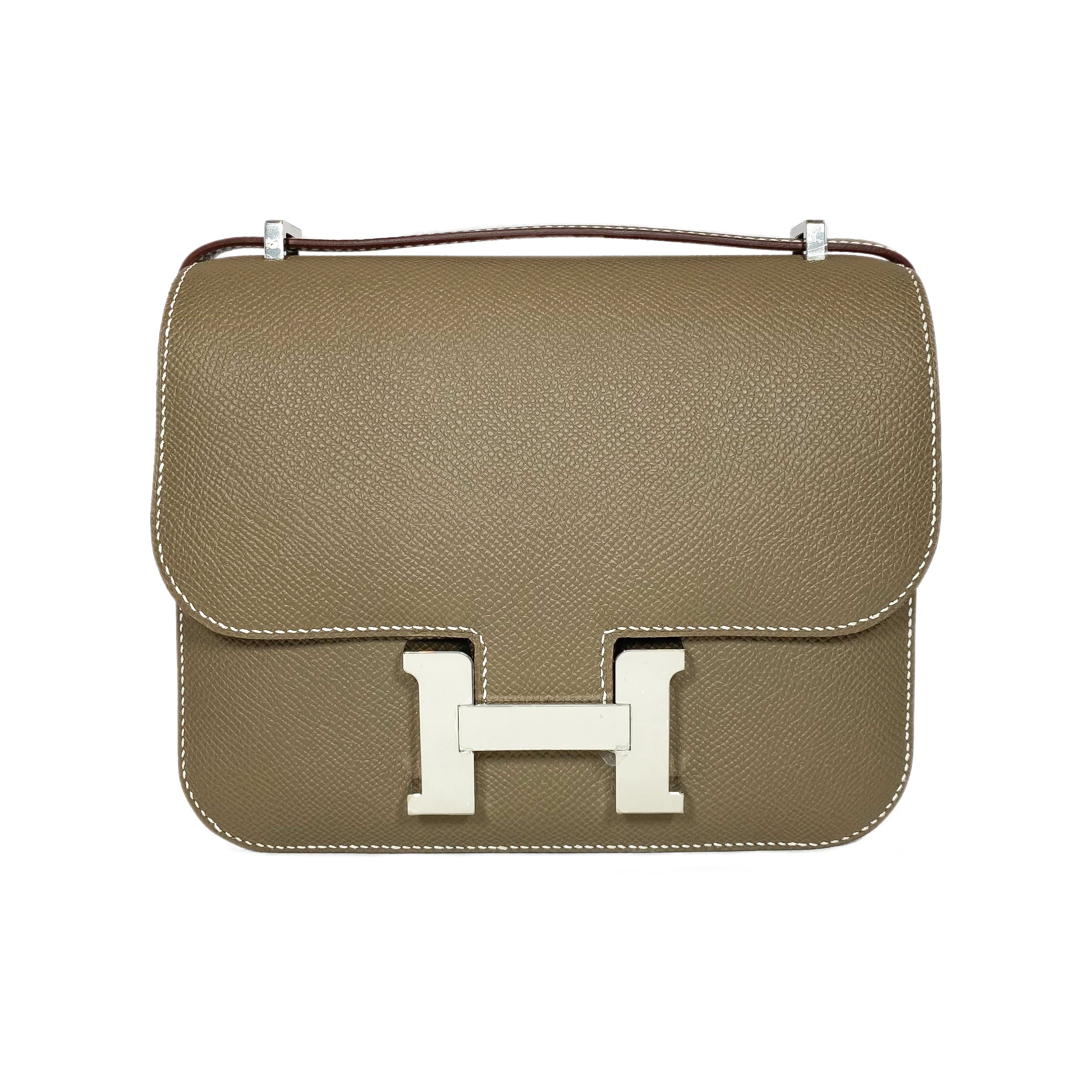 Hermes Constance 18 Etoupe Epsom Palladium Hardware